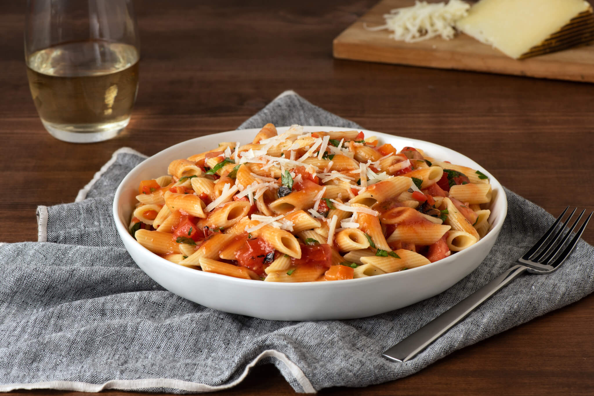 Grilled Gazpacho Penne - American Beauty